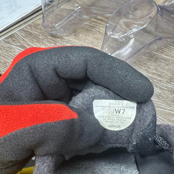 Allbirds Wool Runners Savana Night Tweed Sneakers Women's Size 7 - Picture 5 of 7